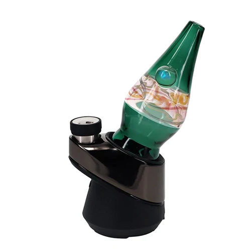Windstar Glass Teal Cone Lava Lamp Dry Peak Top