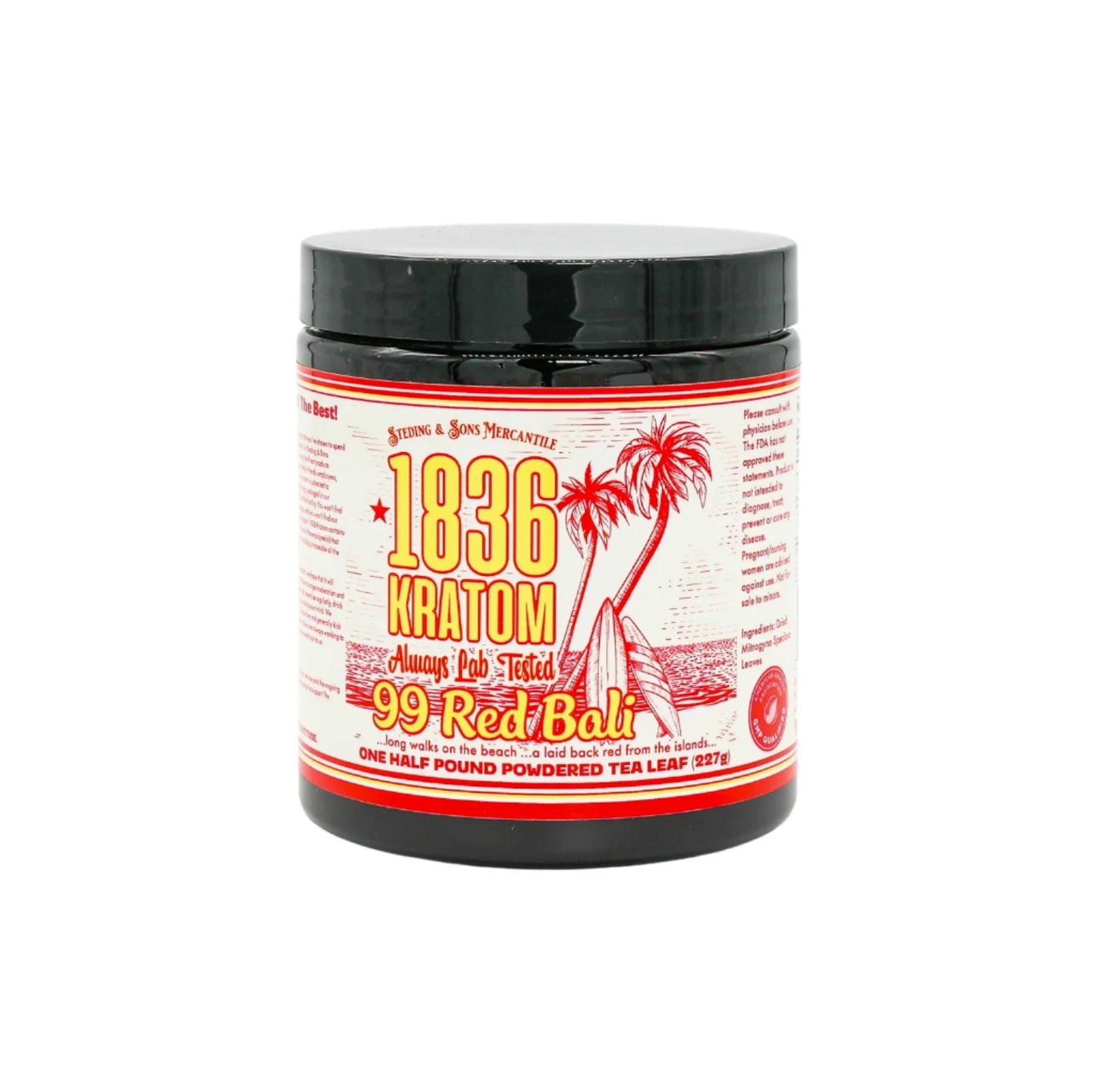 1836 Kratom 99 Red Bali - 8oz Powder
