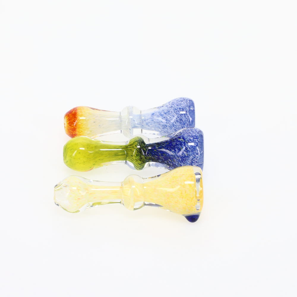AKA Glass Frit Maria Push Chillum - Assorted