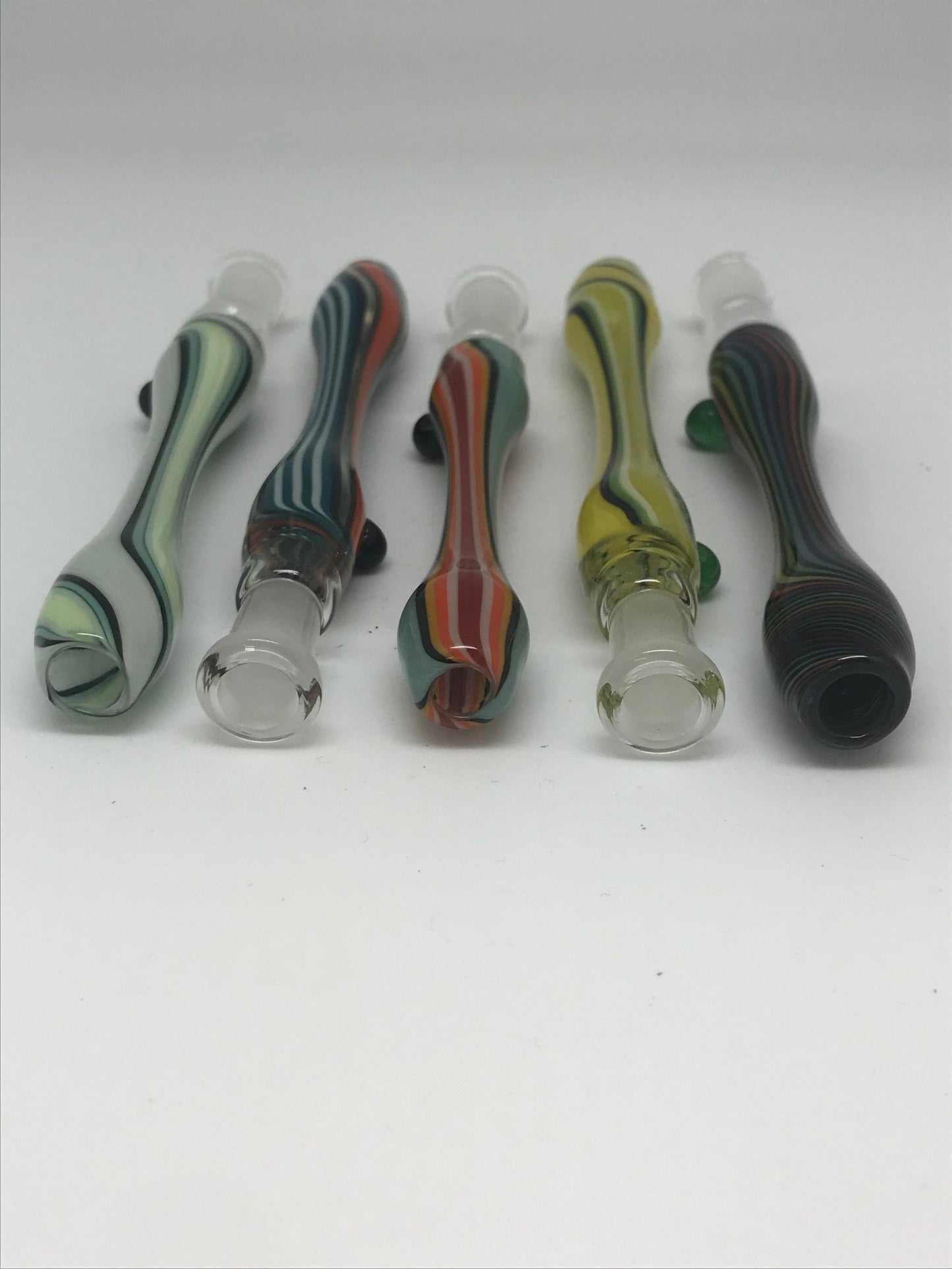 Brickyard Glass Full Color Linework Nectar Collector + Tip