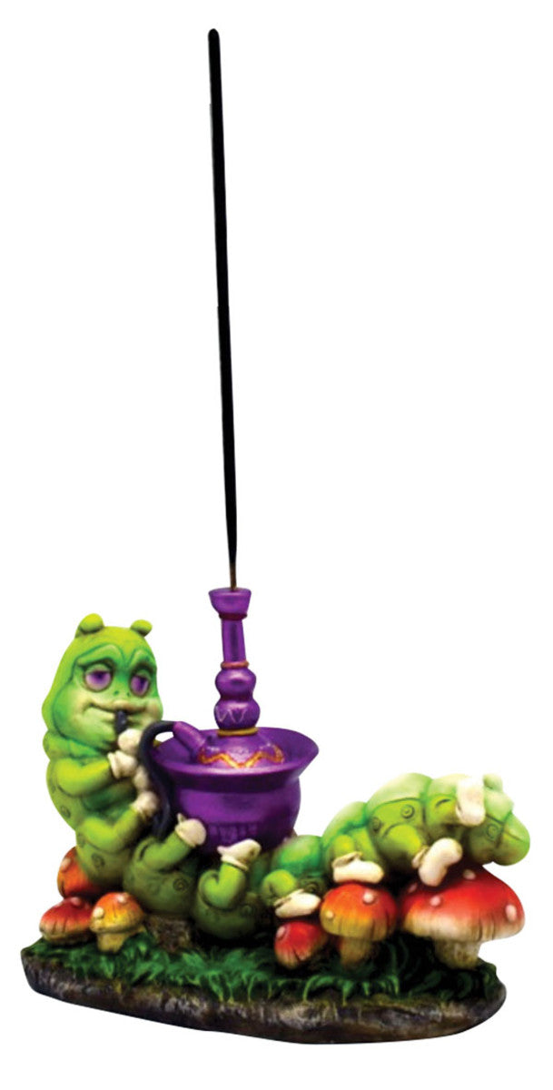Caterpillar & Hookah Incense Burner