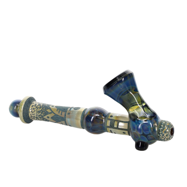 Corkis Portal Hand Carved Peace Pipe Spoon