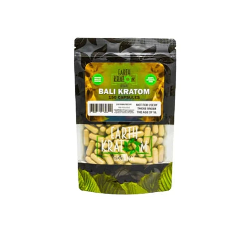 Earth Kratom Bali - 150 Capsules SALE