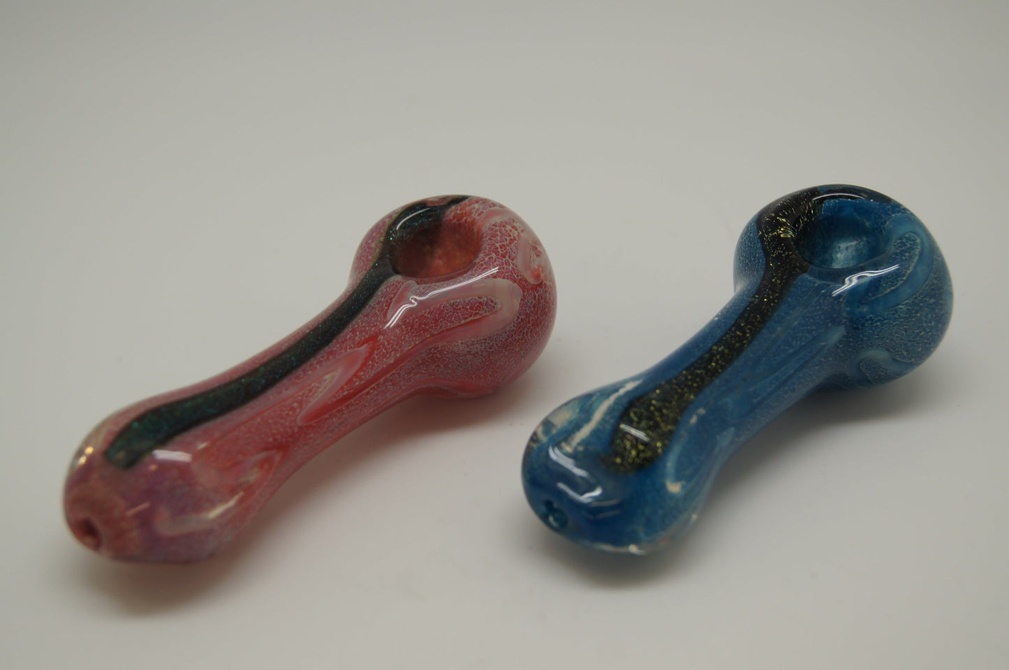 Frit Ghost Fume Dichro Stripe Pipe