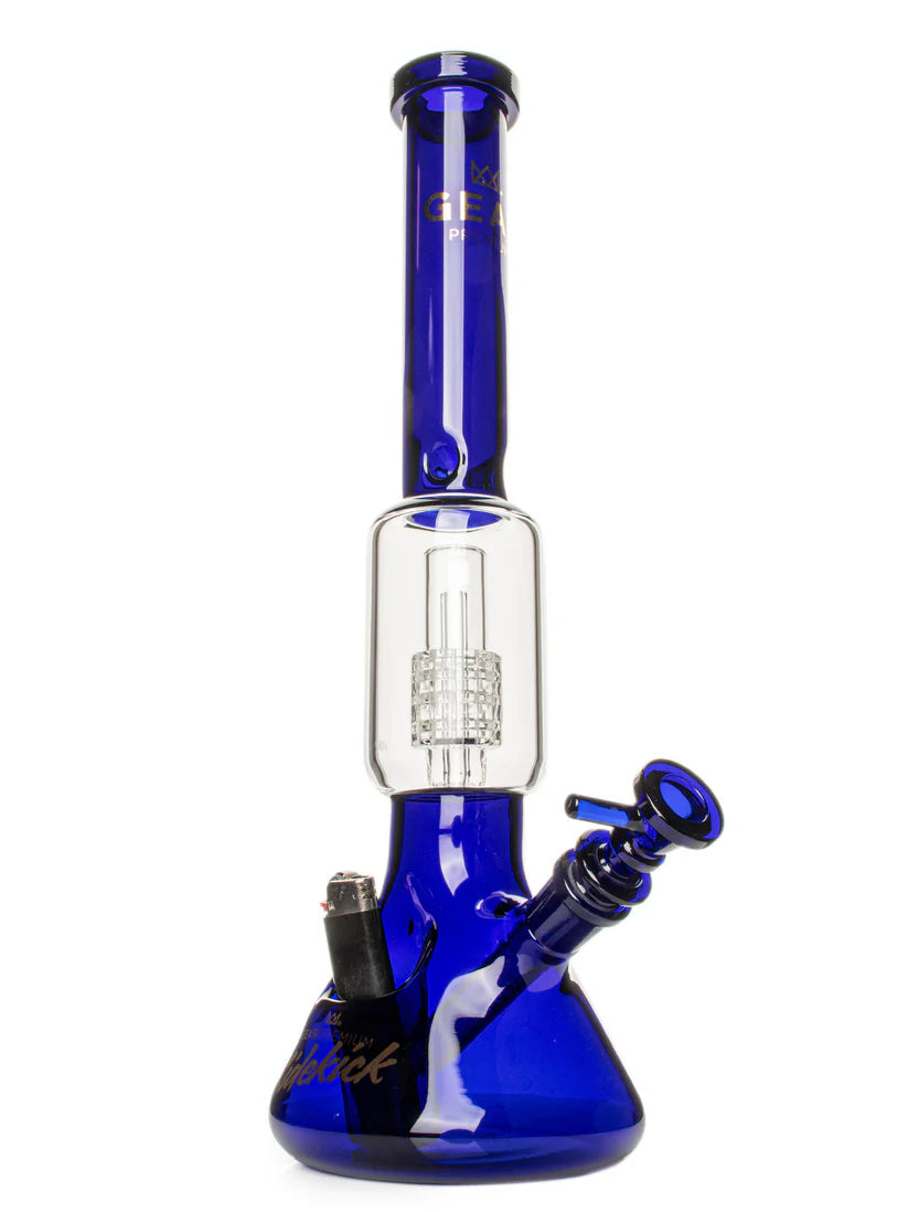 Gear Premium 15.5" Sidekick Boost Beaker Waterpipe w/ Lighter - Assorted Colors