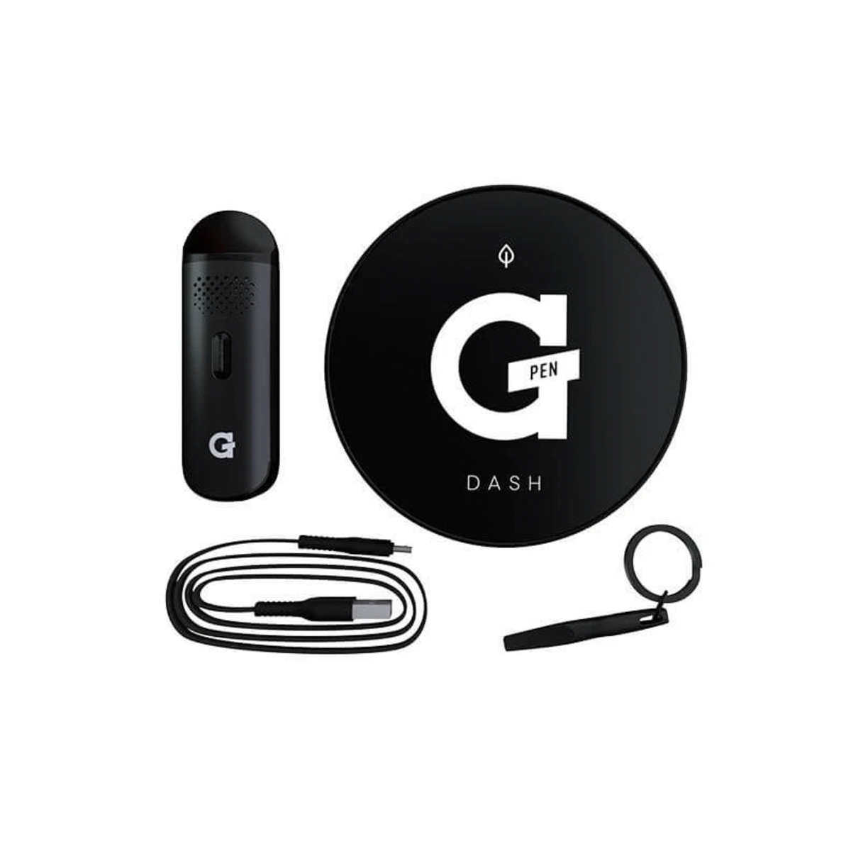 GPen Dash Dry Herb Vaporizer - Black