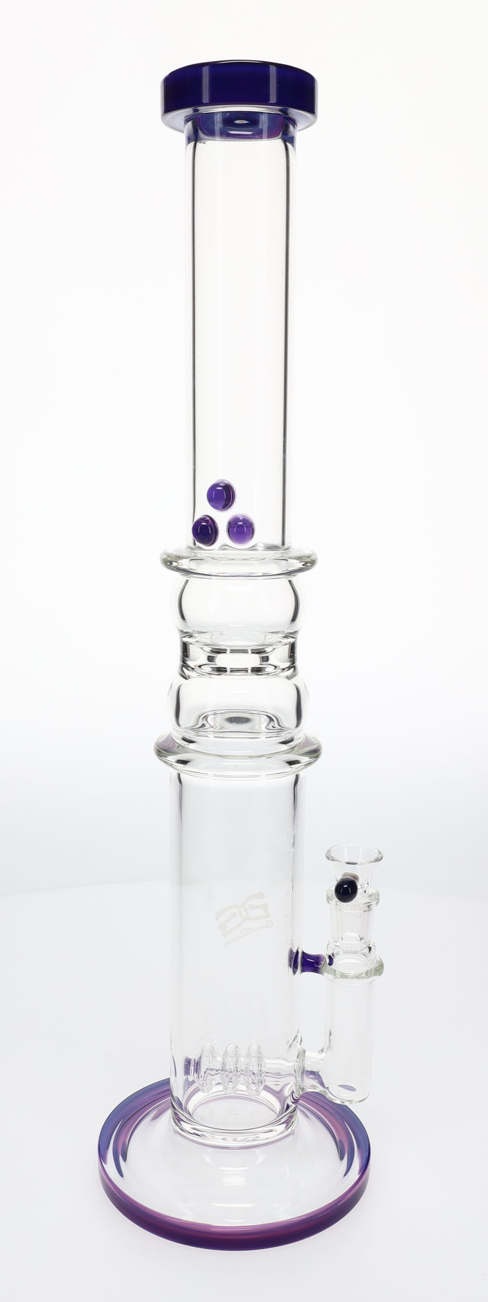 Geo's Glass Mega Shredder Color Straight Tube SALE