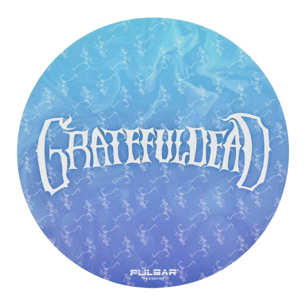 Pulsar x Grateful Dead 8" Fabric Top DabPadz - Dancing Skellies SALE