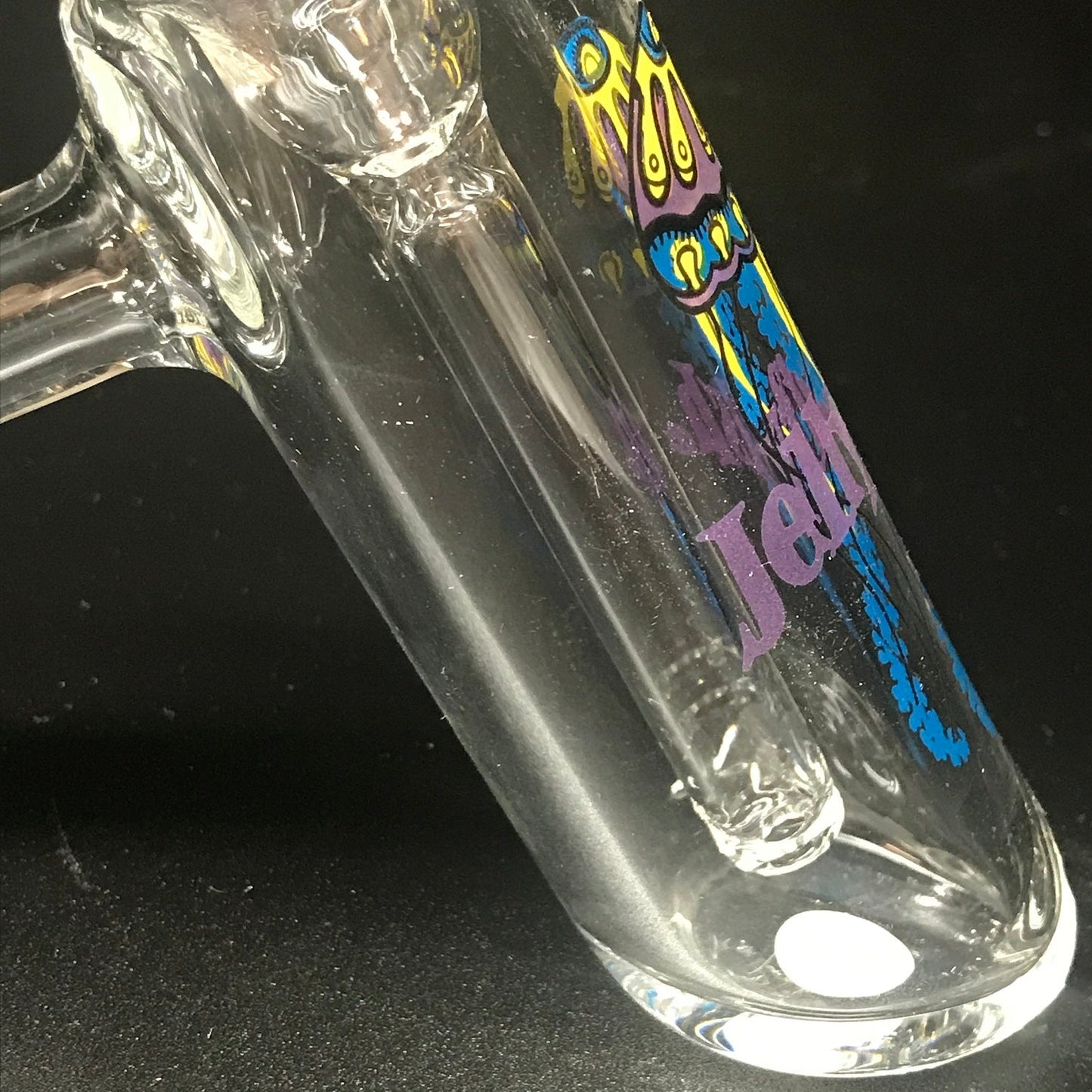 Jellyfish Glass Thick Hammer Bubbler SALE