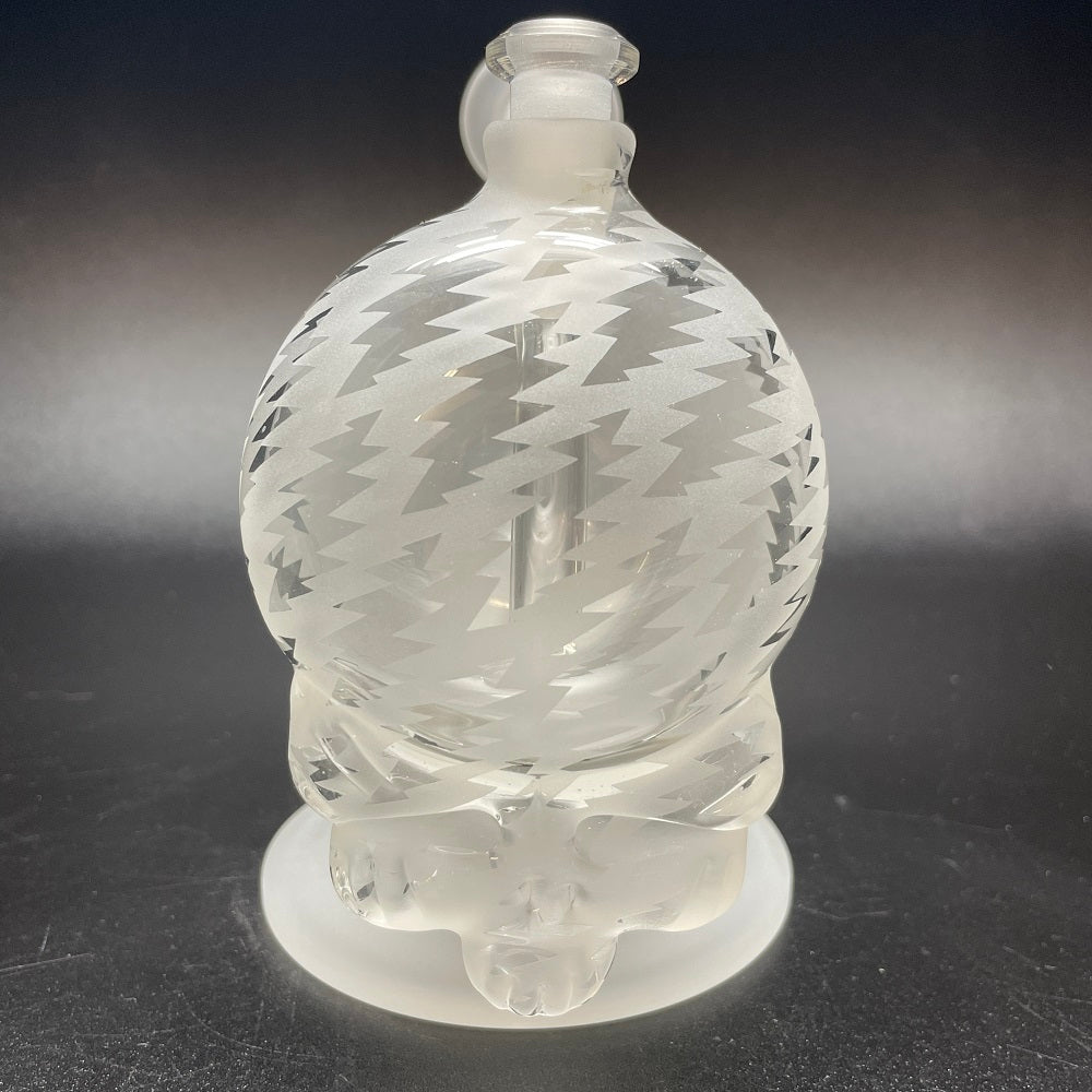 Paulie 2 Fingers Sandblasted Bolt All Over Print with Bumpy Neck Skull Bubbler #2