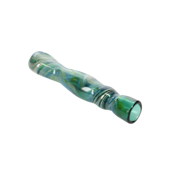 Key Glass Contour Color Change Swirl Chillum