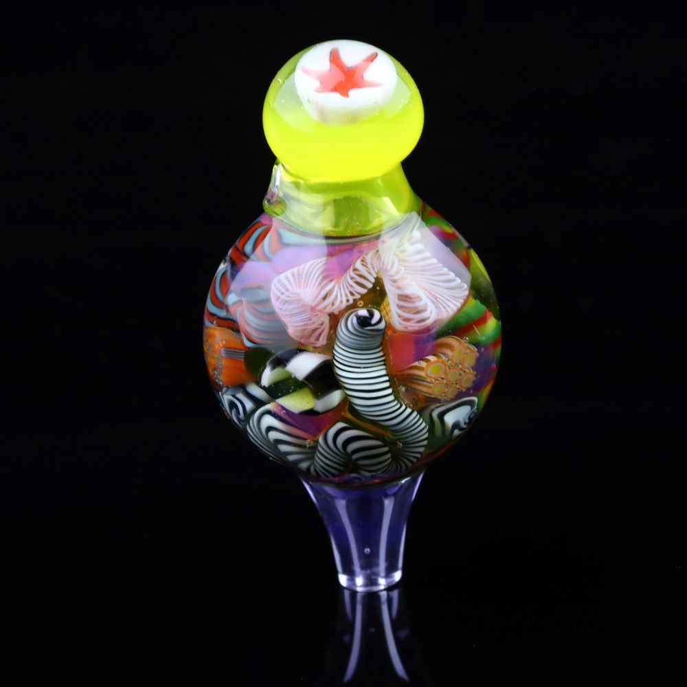 Millennium Glass Confetti Millie Bubble Cap 1 SALE