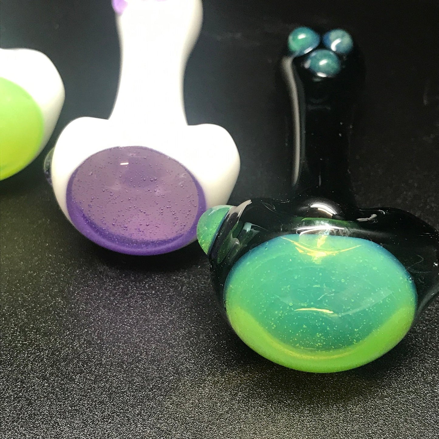 Pluganug Glass Solid Color Cap Accent Spoon SALE