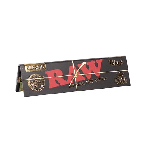 RAW Black King Size WIDE Rolling Papers