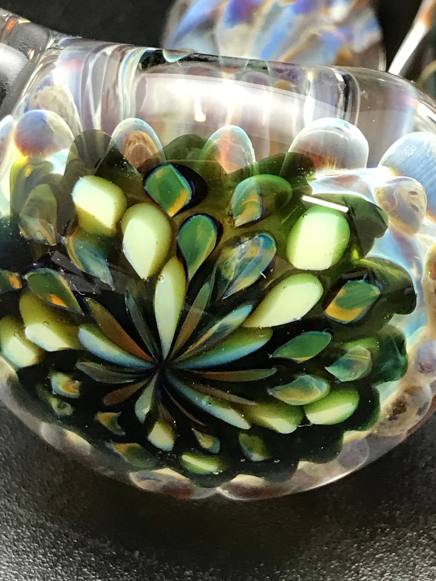 Rotational Science Glass Color Dot Pipe