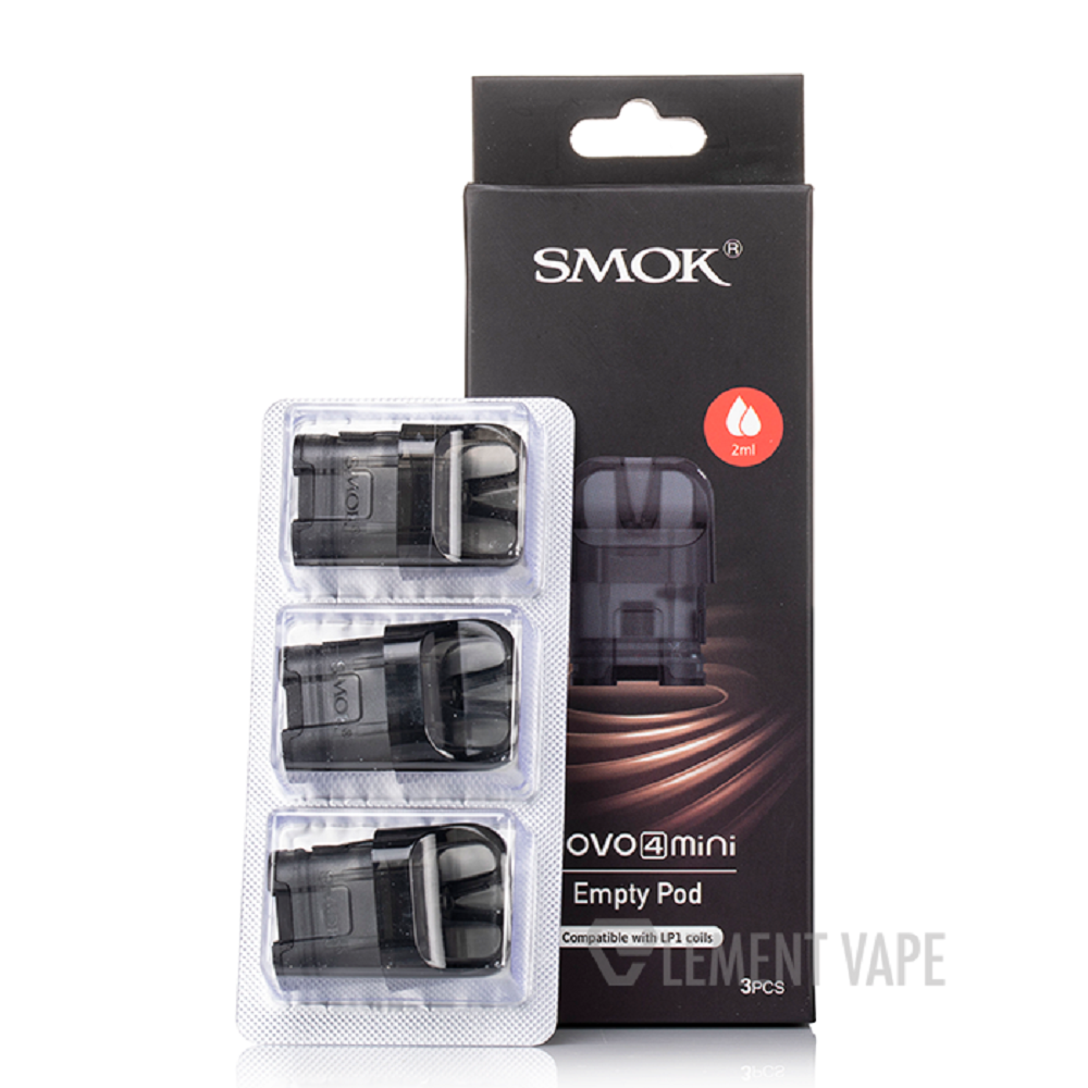 SMOK Novo 4 Mini Replacement Pods No Coil - 3 Pack SALE