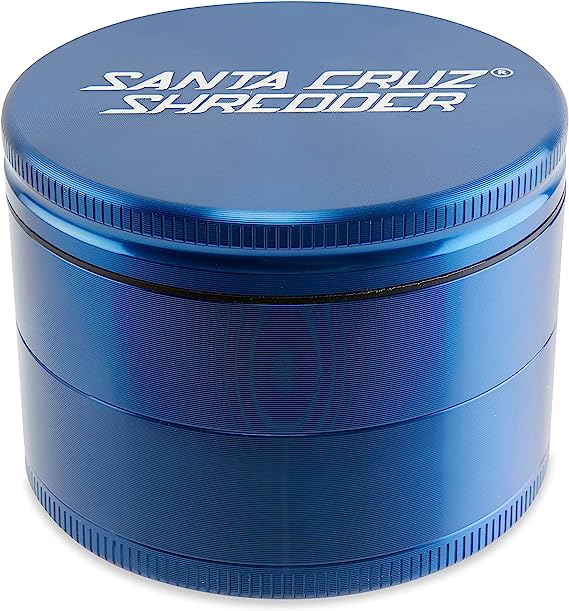 Santa Cruz Shredder 4 Piece Grinder - Large - Blue