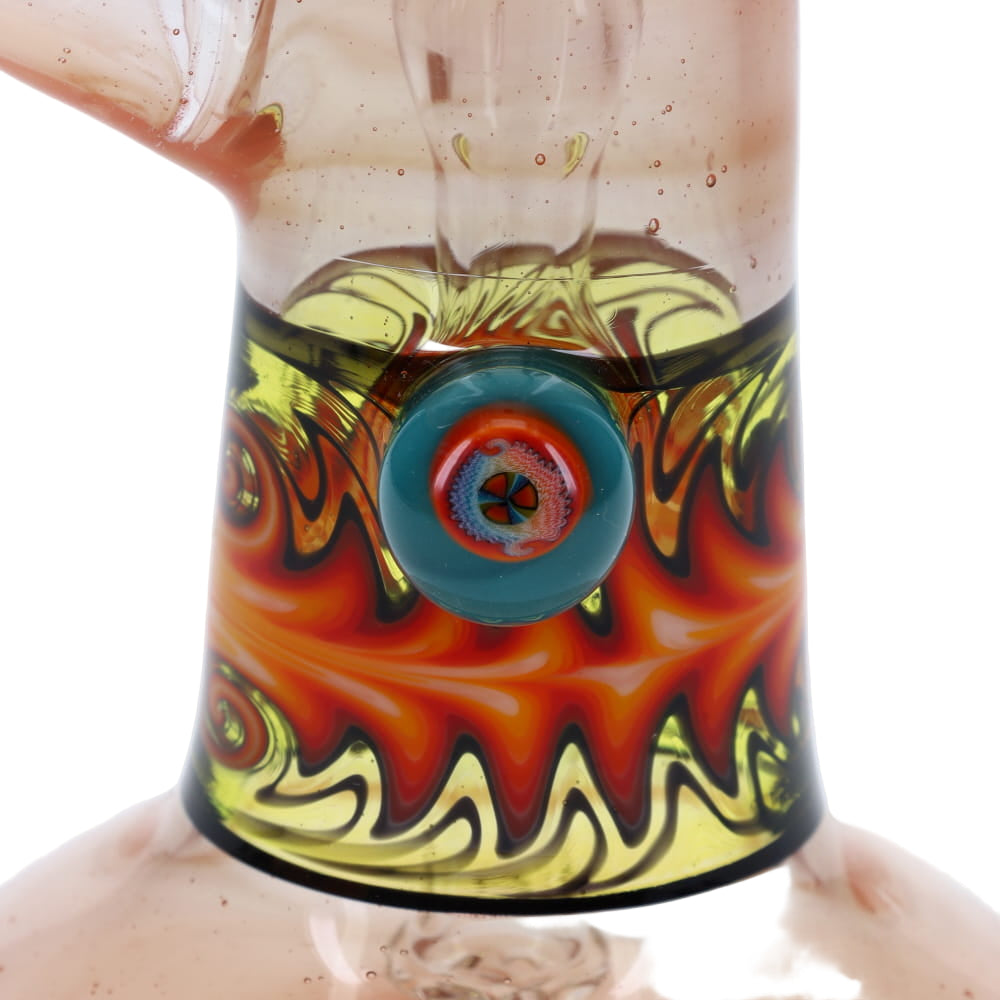 Slob Glass Dewar Bubbler - Hot Sauce