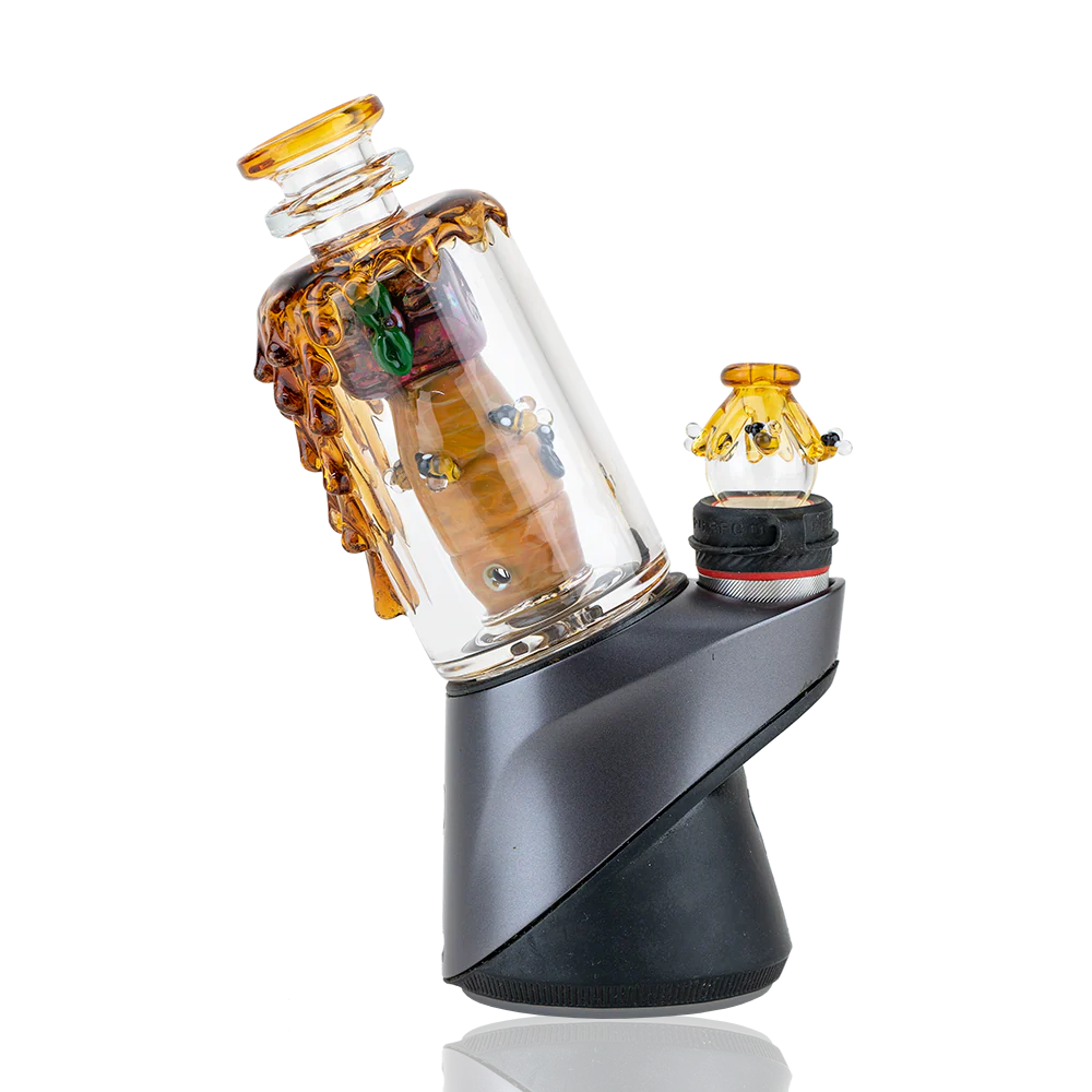 Empire Glass "Save The Bees" Peak Top + Carb Cap