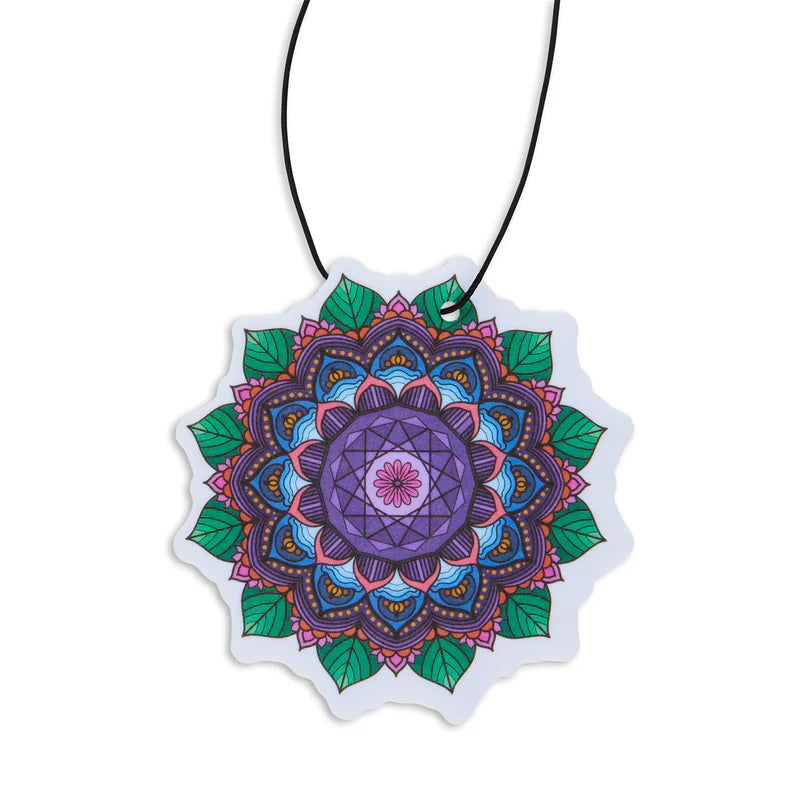 Fresh Fresheners Mandala Shape Car Hanger