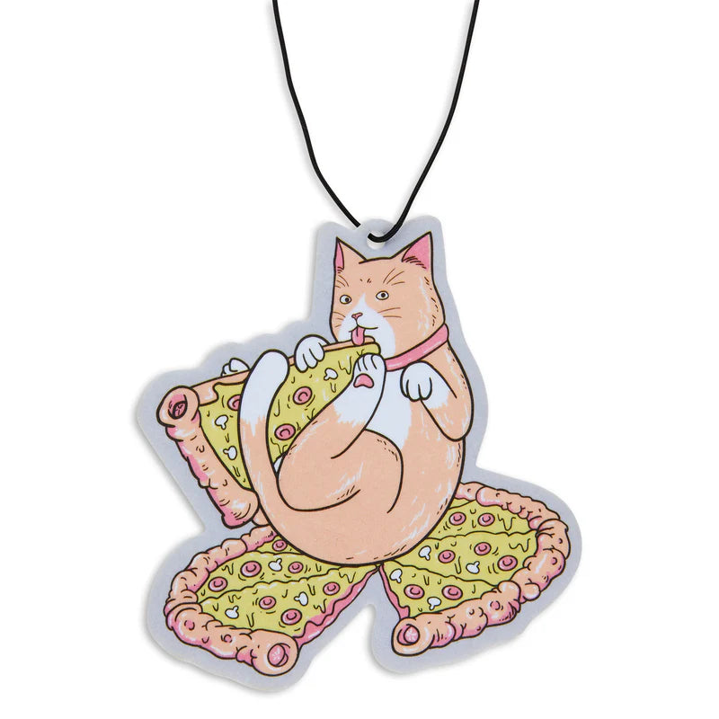 Fresh Fresheners Pizza Cat Car Hanger