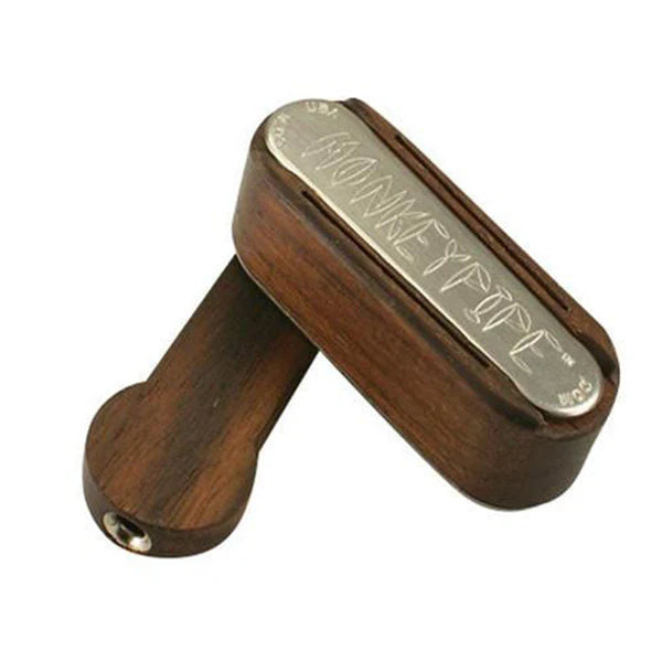Monkey Pipe Fisherman's Friend Pipe - Assorted Wood
