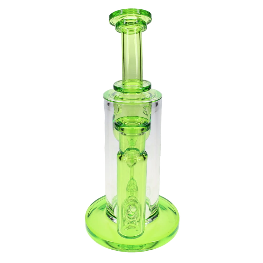 Fat Boy Glass Color Klein Rig - Lime Green