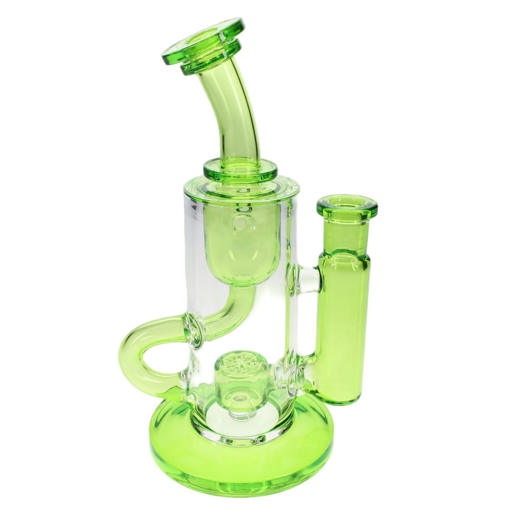 Fat Boy Glass Color Klein Rig - Lime Green