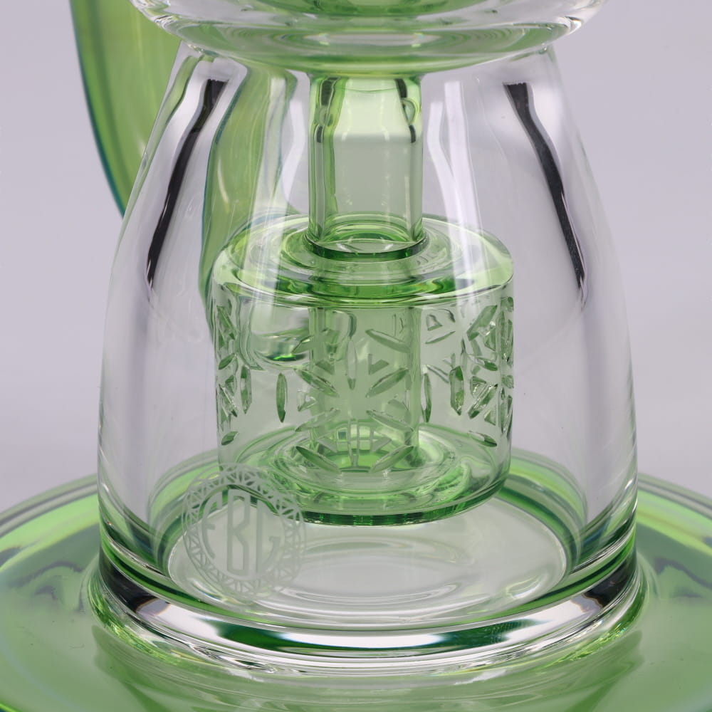 Fat Boy Glass Color Taurus V2 Rig - Plantphibian