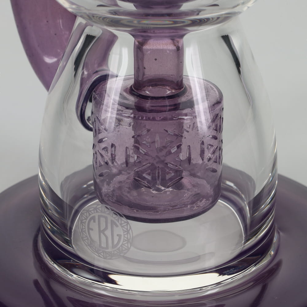 Fat Boy Glass Color Taurus V2 Rig - Wildberry Satin