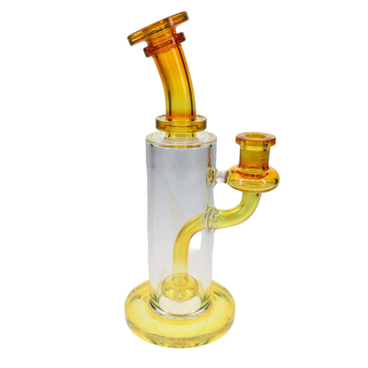 Fat Boy Glass Color Straight Rig - NS Yellow