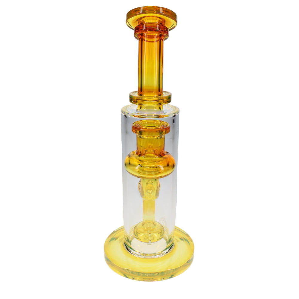 Fat Boy Glass Color Straight Rig - NS Yellow