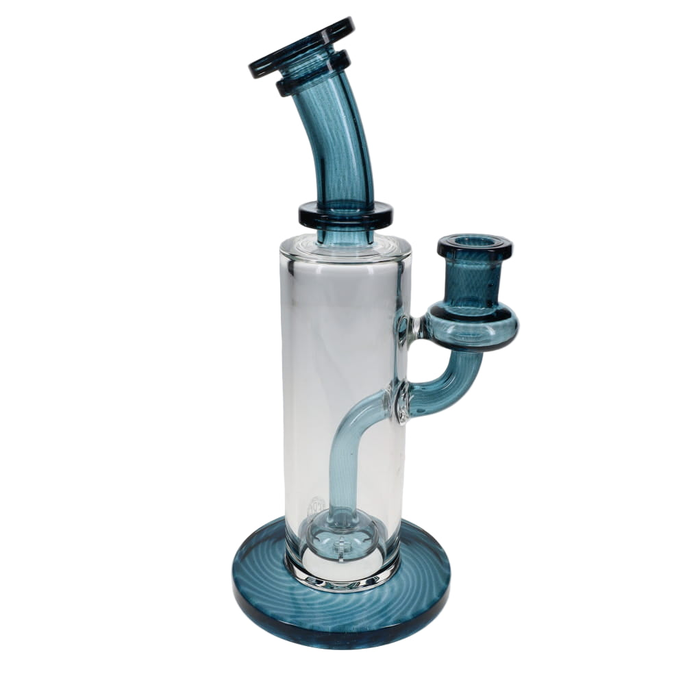 Fat Boy Glass Color Straight Rig - Blue Stardust