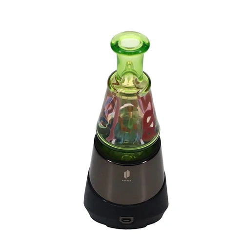 Windstar Glass Lime Green Lava Lamp Dry Peak Top