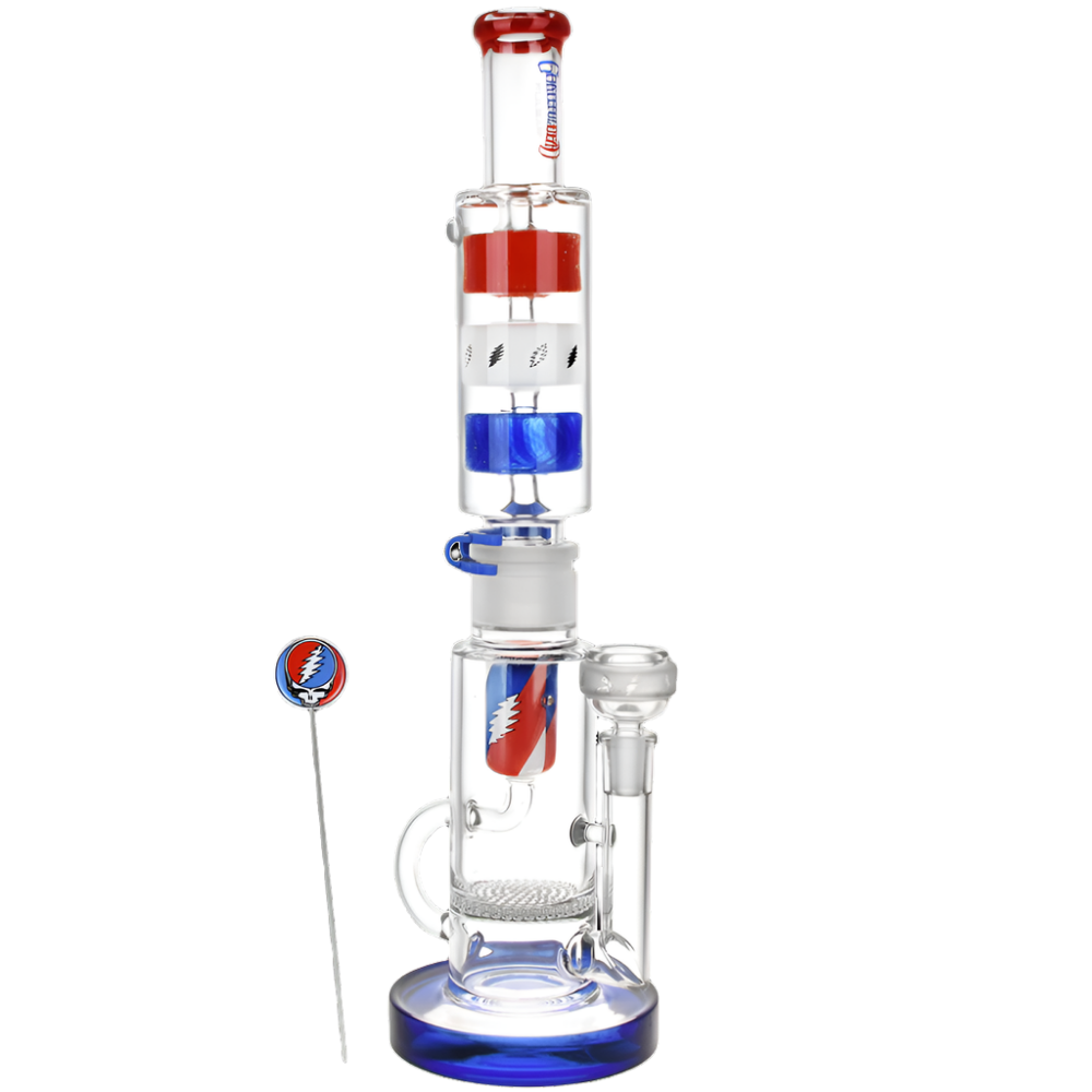 Pulsar x Grateful Dead 16.5" Cool It Down Glycerin Water Pipe Set
