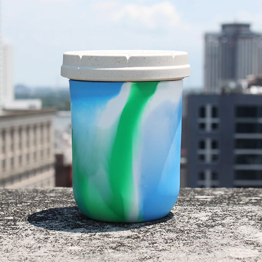 16oz Re-Stash Jar - Tie Dye