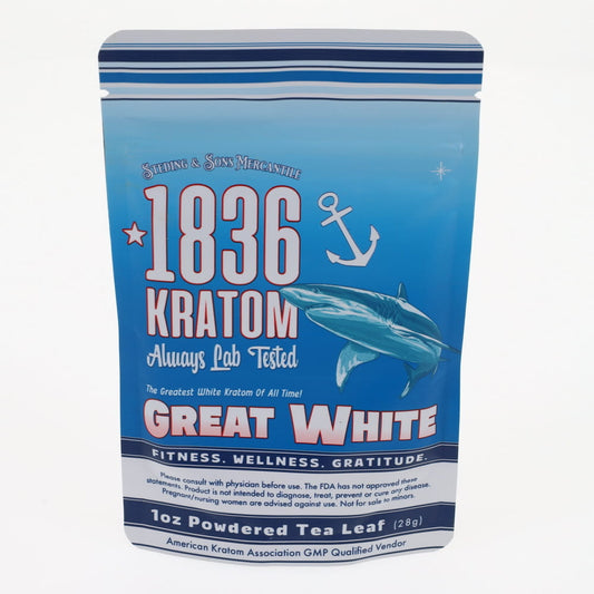1836 Kratom - Great White - 1oz Powder