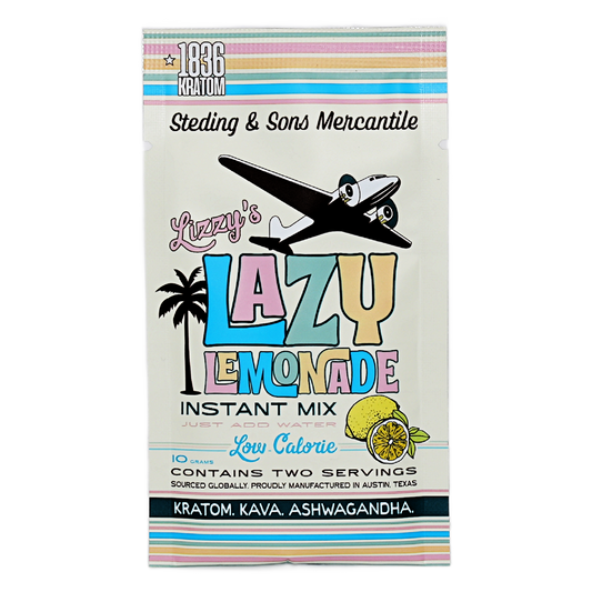 1836 Kratom Instant Mix 10g - Lizzy's Lazy Lemonade SALE