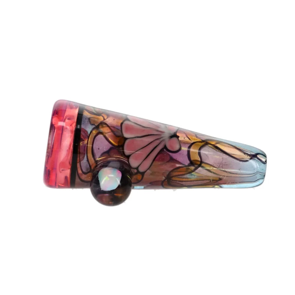 Windstar Glass SeaShell Stained Glass Chillum