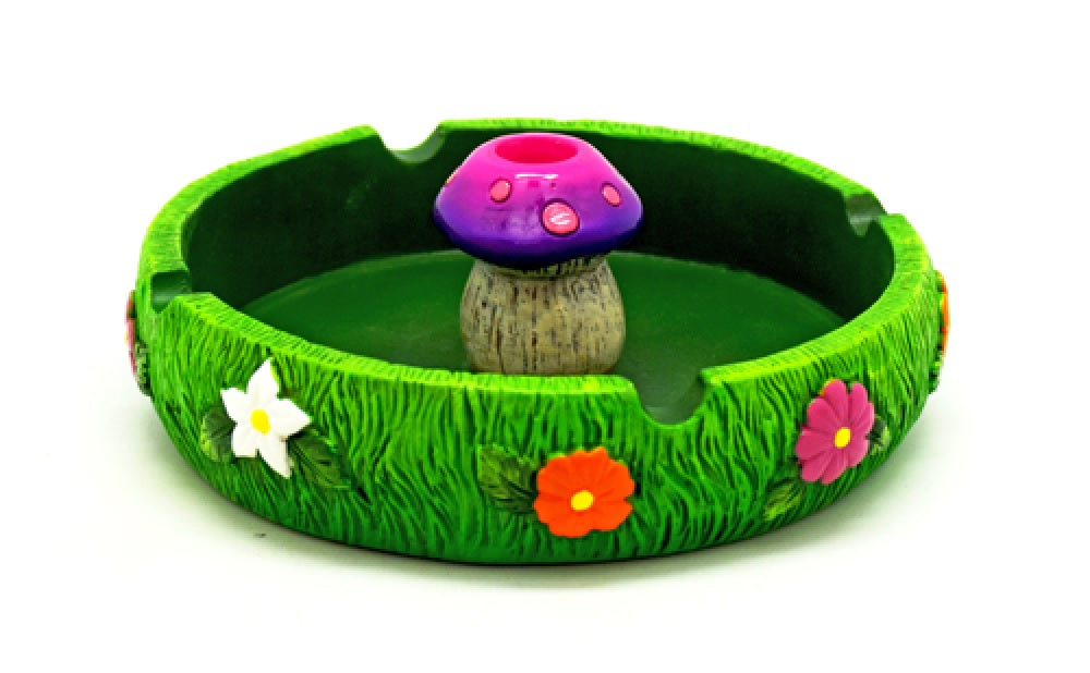 Mushroom Ashtray with Snuffer