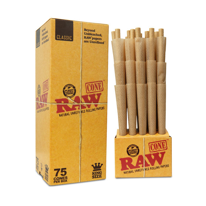 Raw Ethereal King Sized Cones - 75 pack - Limited Edition