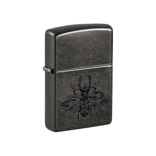Zippo Lighter Insect Design Gray