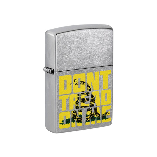 Zippo Lighter Don't Tread On Me Street Chrome SALE