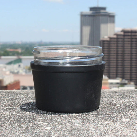 4oz Re-Stash Jar - Black