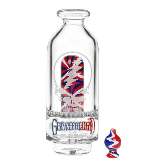 Pulsar x Grateful Dead Stealied Out Perc Puffco Peak Top Set