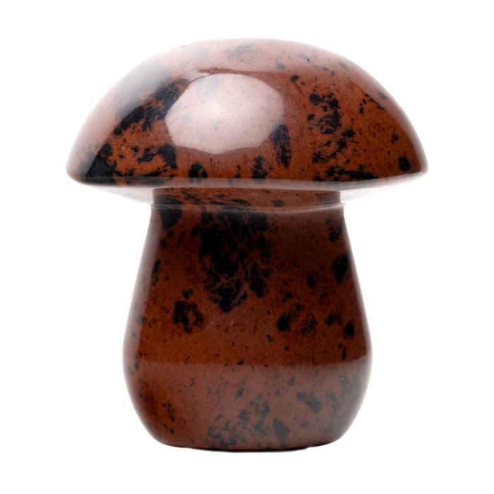 Astral Project Stone Shroom Hand Pipe - Red Obsidian