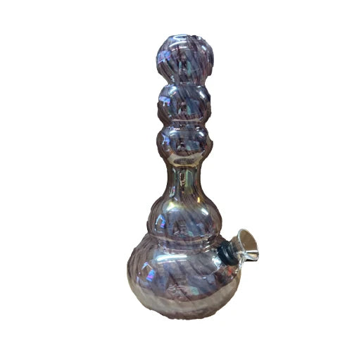 Soft Glass 9" Gourd Water Pipe