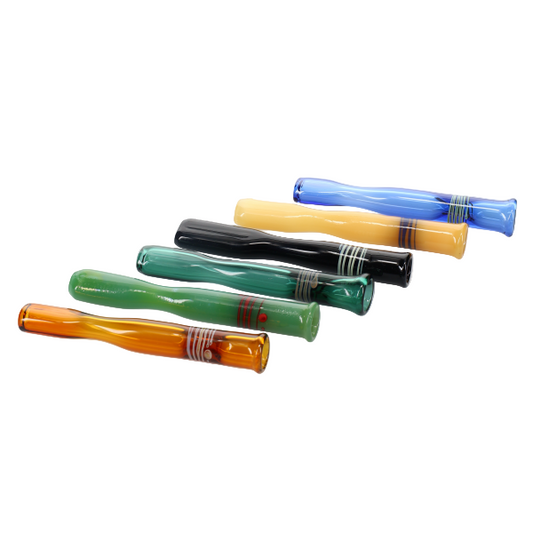 Key Glass Color Spun Neck Pinch Bat