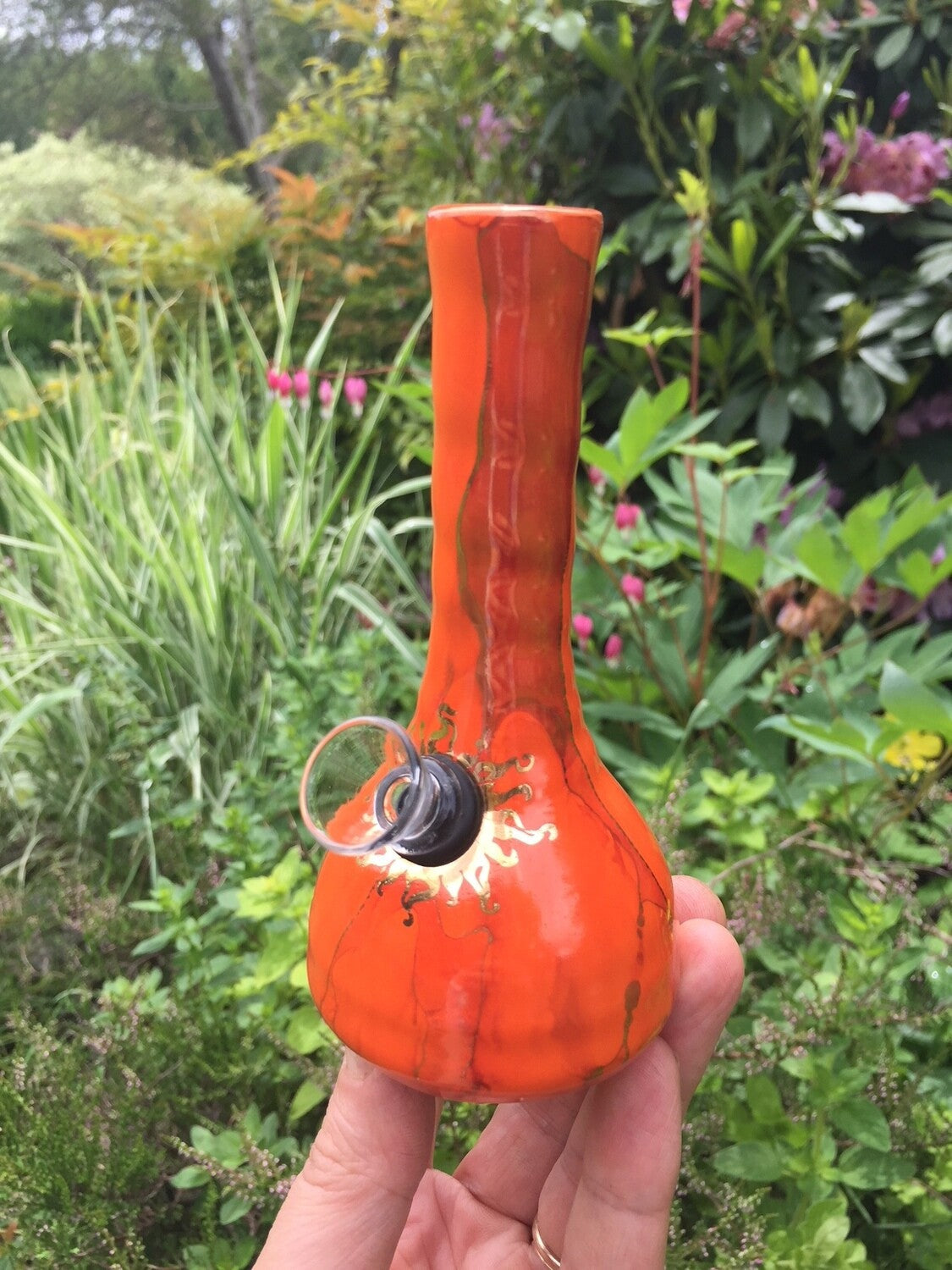 Ancient Creations Mini Water Pipe with Glass Bowl