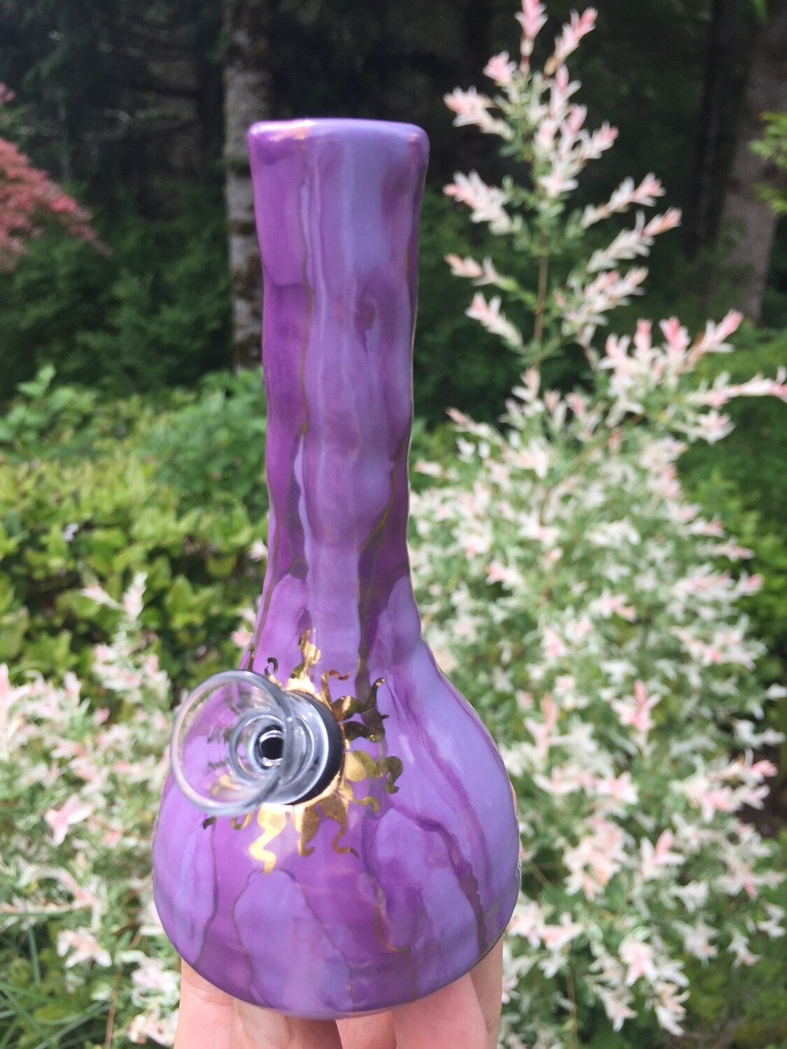 Ancient Creations Mini Water Pipe with Glass Bowl